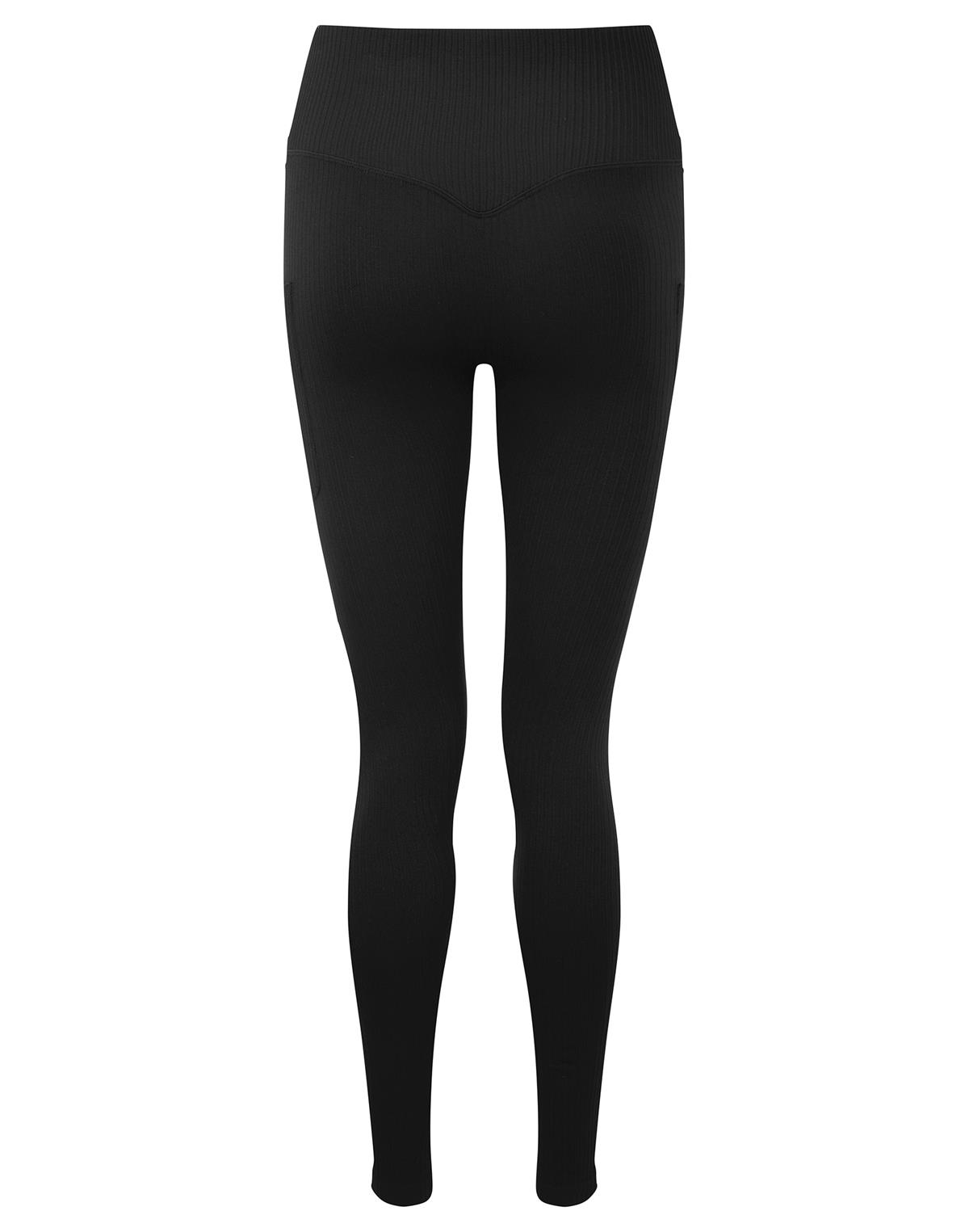 Women's High-Rise Ribbed Jogger Pants 25.5 - All in Motion Black M 1 ct