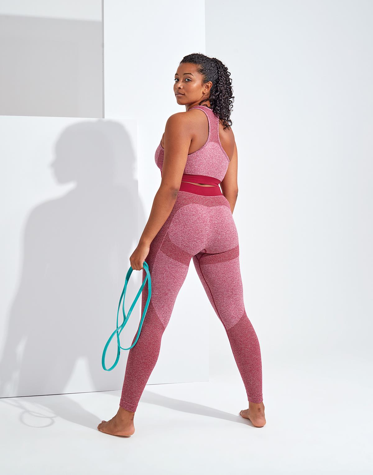 Women's TriDri® seamless '3D fit' multi-sport sculpt leggings ~ TR215 -  Martial Art Superstore